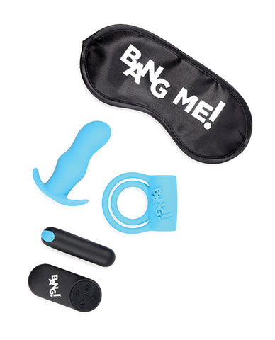 Bang! Duo Blast Remote Control Cock Ring & Butt Plug Vibe Kit