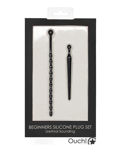 Shots Ouch Urethral Sounding Beginners Silicone Plug Set