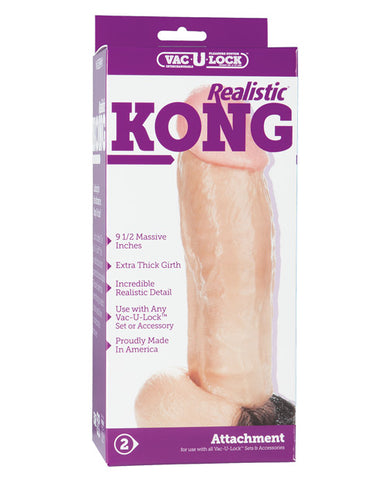 Vac-u-lock Kong Realistic
