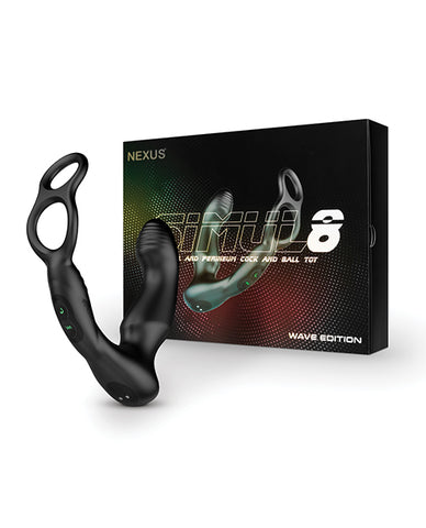 Nexus Simul8 Wave Dual Cock Ring Prostate Massage