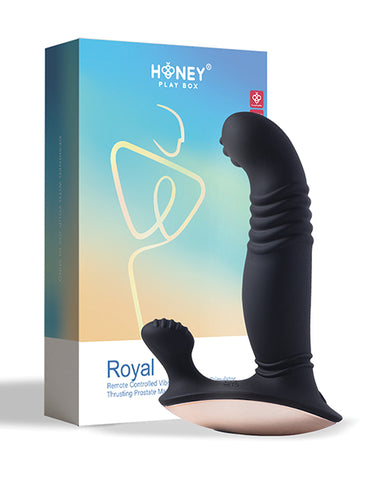 Royal Thrusting Vibrating Prostate & Perineum Massager