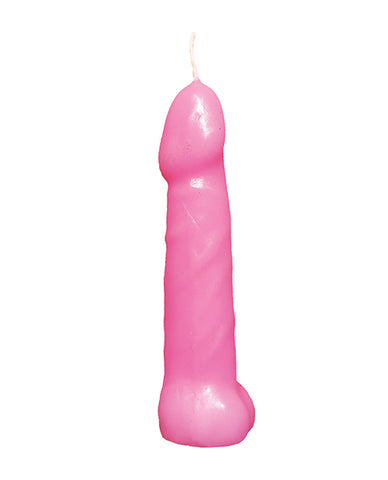 Bachelorette Party Pecker Party Candles - Pink Pack Of 5
