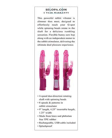 Selopa Rechargeable Bunny
