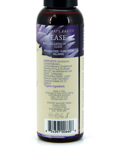 Intimate Earth Ease Relaxing Bisabolol Anal Silicone Lubricant