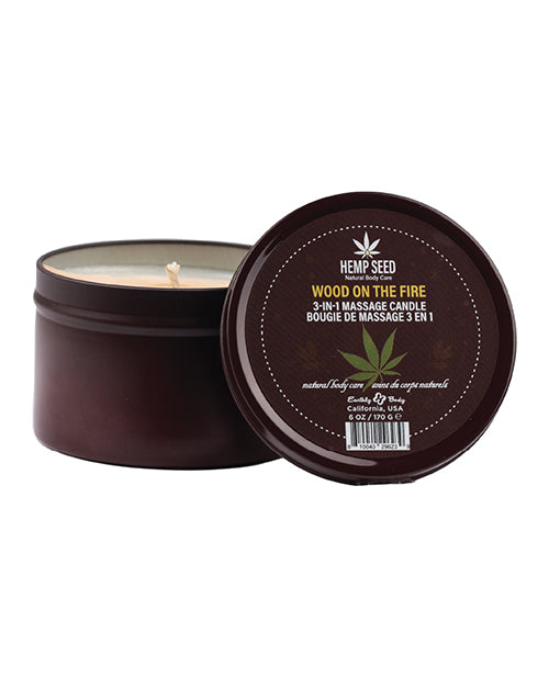 Earthly Body 2023 Holiday 3 In 1 Massage Candle