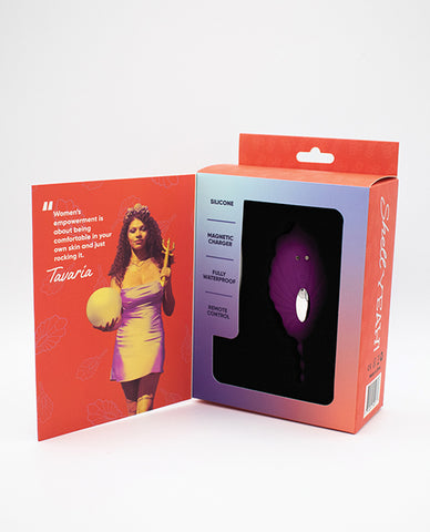 Natalie's Toy Box Shell Yeah! Remote Controlled Wearable Egg Vibrator