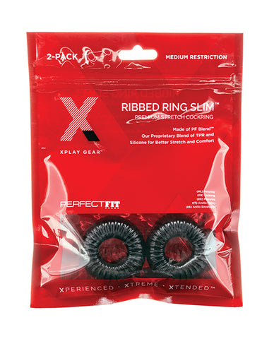 Xplay Gear Mixed Pack Ribbed Ring And Ribbed Ring Slim