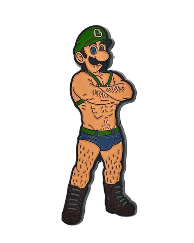 Geeky & Kinky Luigi Pin