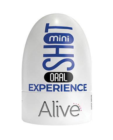 Alive Experience Oral Mini Shot Masturbator