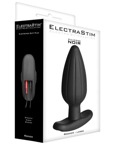 Electrastim Accessory - Silicone Noir Rocker Butt Plug
