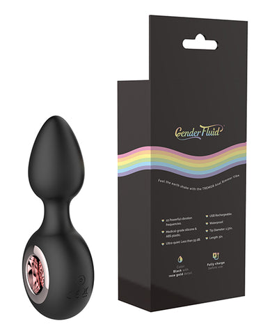 Gender Fluid Tremor Ring Plug Anal Vibe