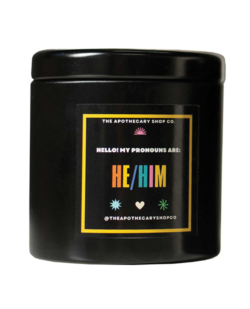 Gender Fluid He/him Candle