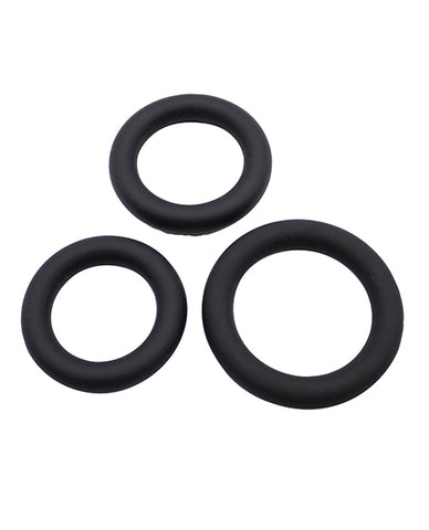 Gender Fluid Clenchers Tension Ring Set - Black