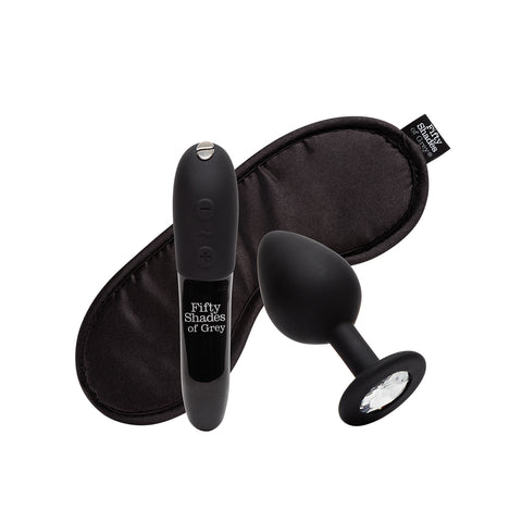 Fifty Shades X We-Vibe Come to Bed 3pc Couple's Kit