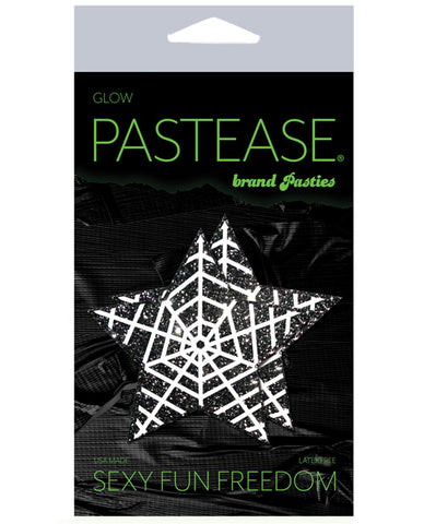 Pastease Premium Halloween Glitter Web  - Glow In The Dark Black/white O/s