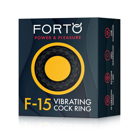 FORTO F-15 Vibrating C-Ring - Black