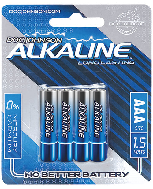 Doc Johnson Alkaline Batteries - AA 4 Pack