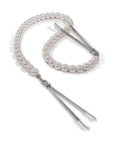 Nixie Pearl Drop Tweezer Nipple Clamps