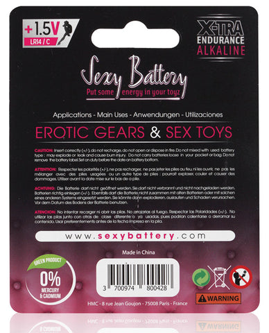 Sexy Battery C - Box Of 10 Two Packs