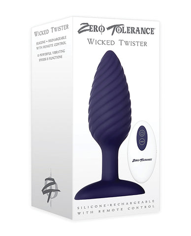 Zero Tolerance Wicked Twister Anal Rechargeable Plug