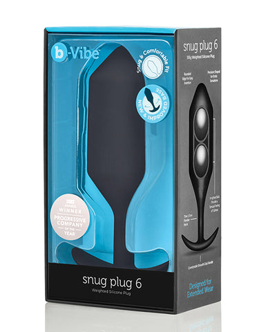B-Vibe Weighted Snug Plug 7 (600g)