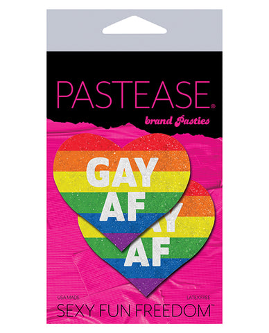 Pastease Premium Gay Af Rainbow Hearts