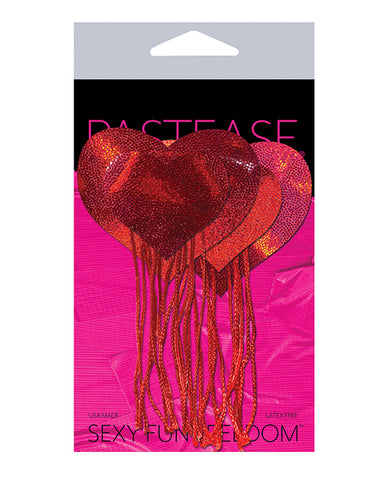 Pastease Tassel Holographic Heart