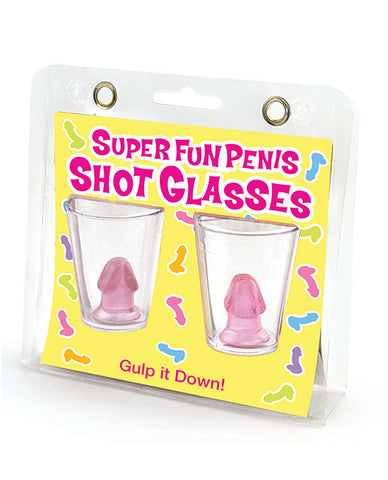 Super Fun Penis Shot Glasses - Set Of 2