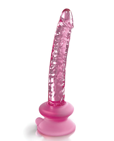 Icicles No. 86 Hand Blown Glass Massager W/suction Cup