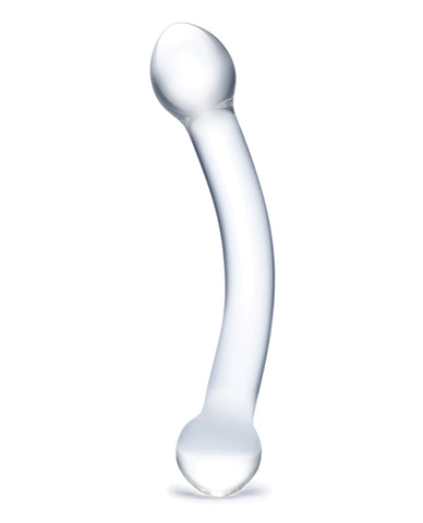 Glas 7" Curved Glass G Spot Stimulator