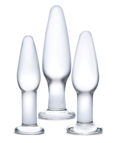 Glas 3 Pc Glass Anal Training Kit