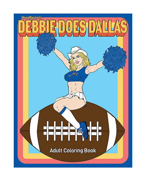 Wood Rocket Debbie Does Dallas Adult Coloring Book