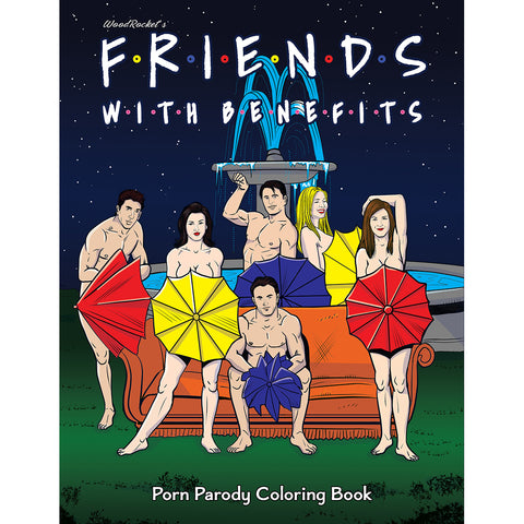 Wood Rocket Friends With Benefits Coloring Book