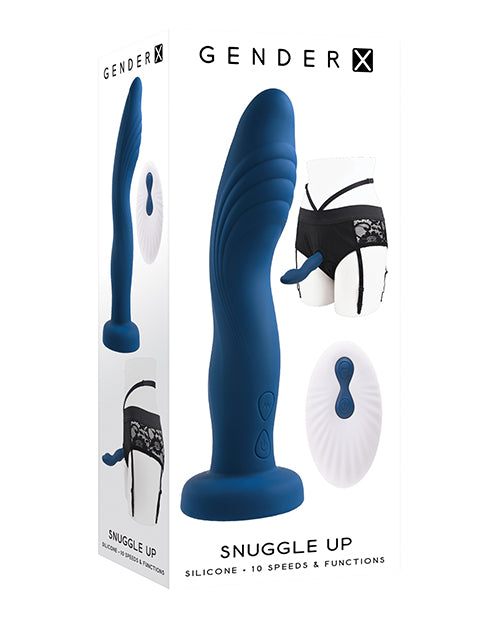 Gender X Snuggle Up Dual Motor Strap On Vibe W/harness