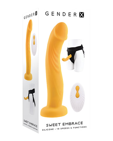 Gender X Sweet Embrace Dual Motor Strap On Vibe W/harness