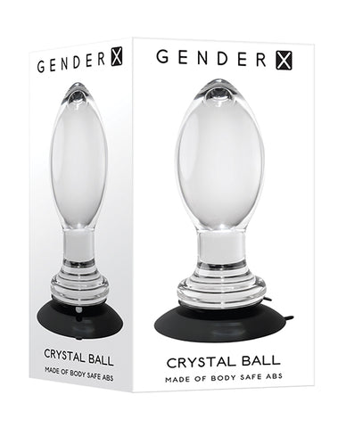 Gender X Crystal Ball Plug W/suction Cup