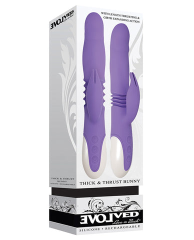 Evolved Thick & Thrust Bunny Dual Stim Rechargeable