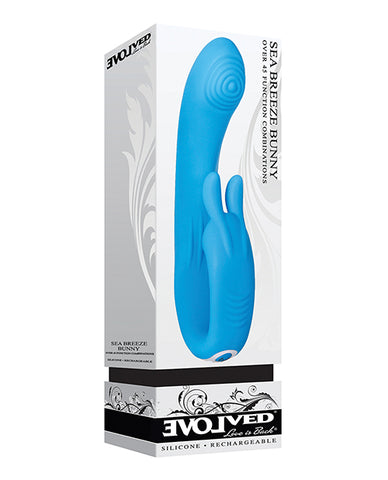 Evolved Sea Breeze Bunny Rechargeable Dual Stim