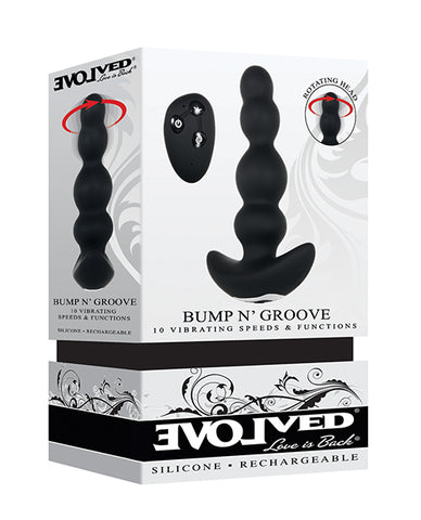 Evolved Bump N' Groove Vibrating Butt Plug