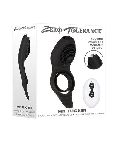 Zero Tolerance Mr. Flicker Vibrating Cock Ring