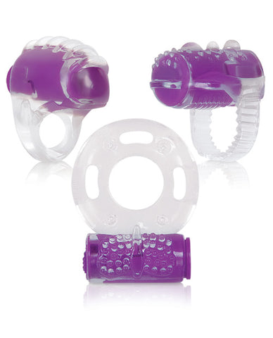 Evolved Ring True Unique Pleasure Rings Kit - 3 Pack