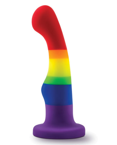 Blush Avant P1 Gay Pride Silicone Dildo