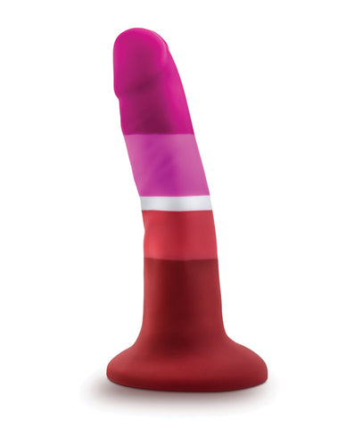 Blush Avant P3 Lesbian Pride Silicone Dildo