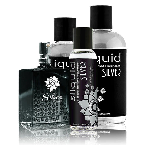 Sliquid Silver Silicone Lube Glycerine & Paraben Free