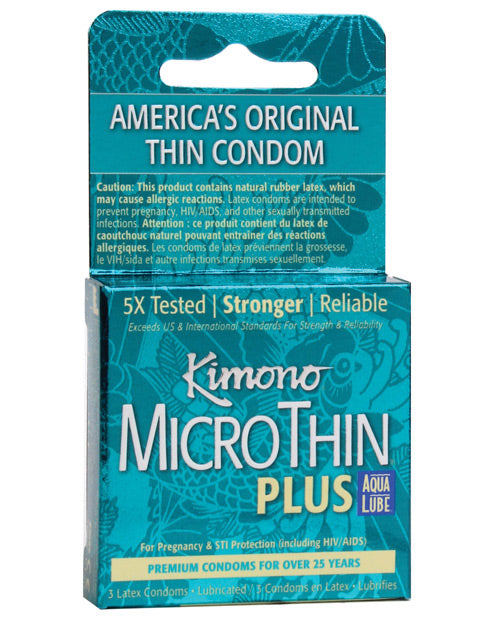 Kimono Micro Thin Aqua Lube Condom