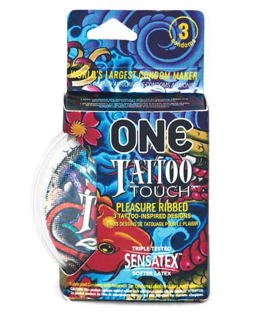 One Tattoo Touch Condoms