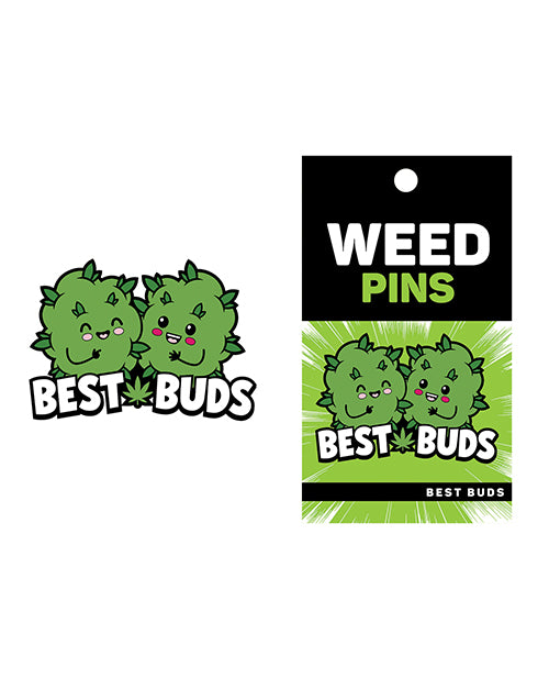 Wood Rocket Weed Best Buds Pin - Green