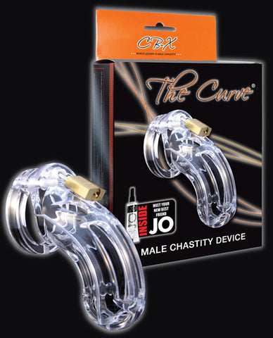 The Curve 3 3/4" Curved Cock Cage & Lock Set