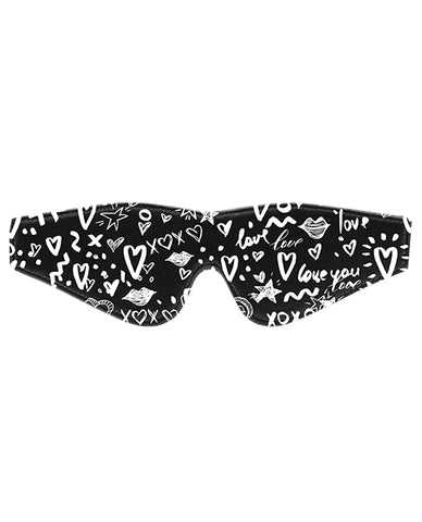 Shots Ouch Love Street Art Fashion Printed Eye Mask