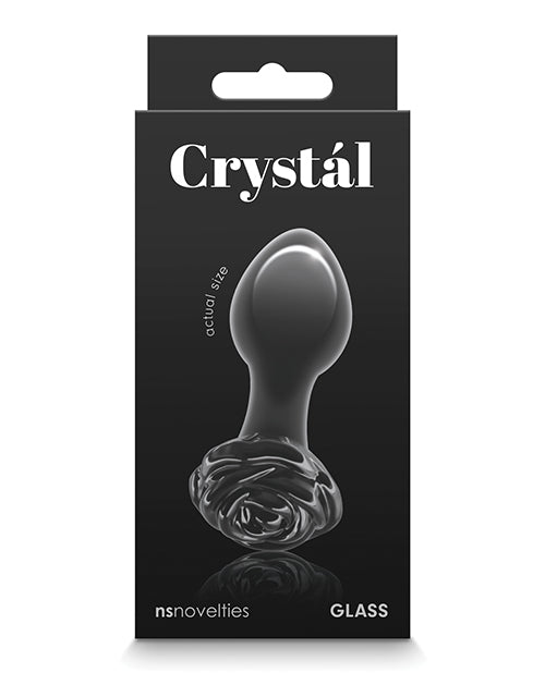 Crystal Rose Butt Plug